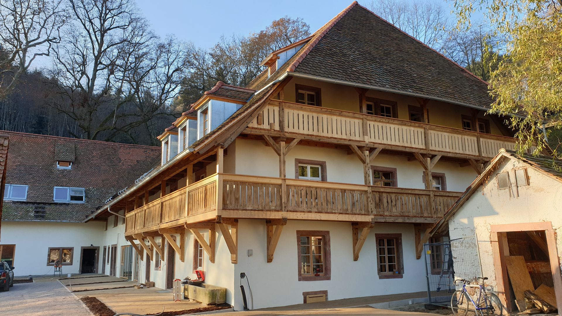 Meierhof in Freiburg, Restaurierung 