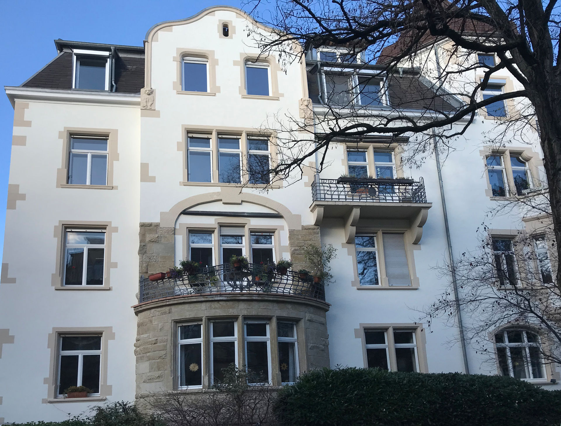 Wohnhaus in der Erwinstraße, Restaurierung 